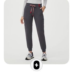 Women’s Charcoal Lesage - Figs Jogger Scrub Pants